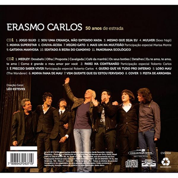 Erasmo Carlos - 50 Anos de Estrada